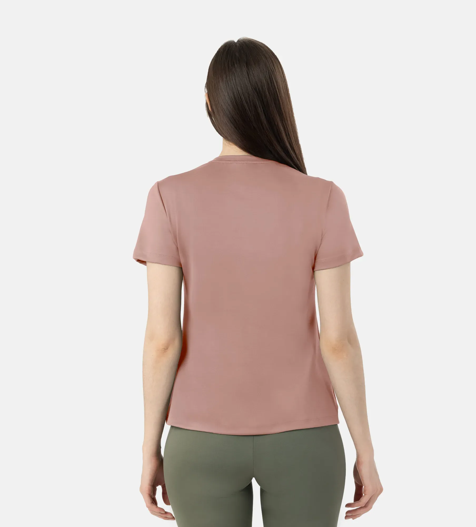 Second-Skin T-Shirt aus Nylon-Elasthan
