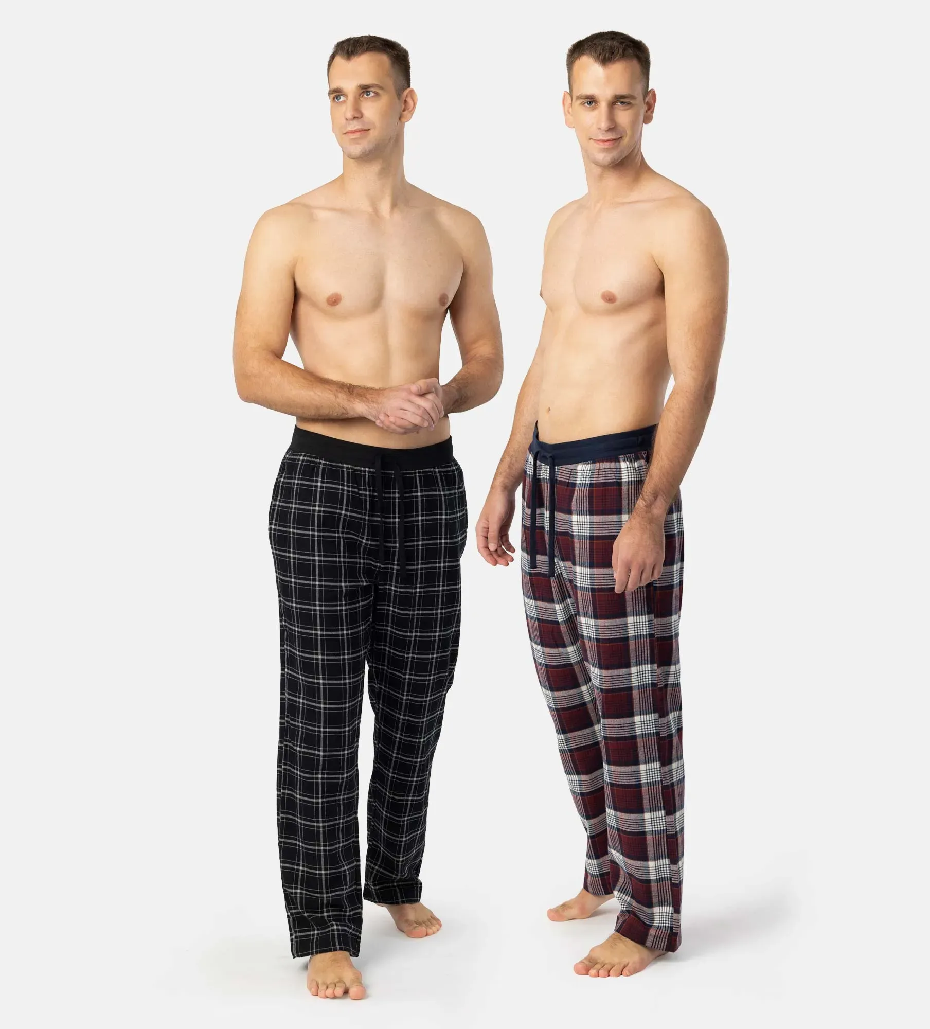 Pyjamahose für Herren - Nachtwäsche - 2 Stück