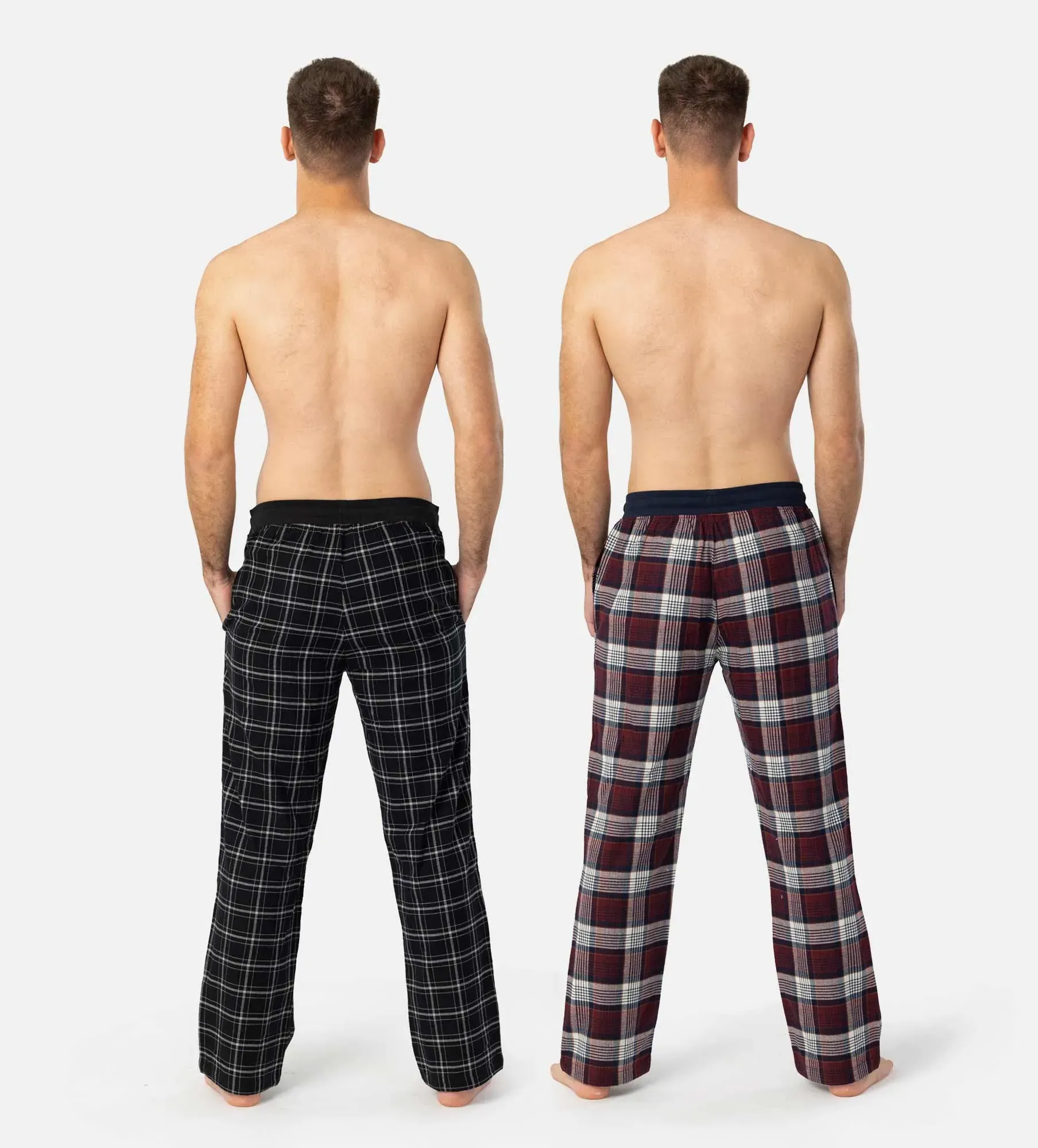 Pyjamahose für Herren - Nachtwäsche - 2 Stück