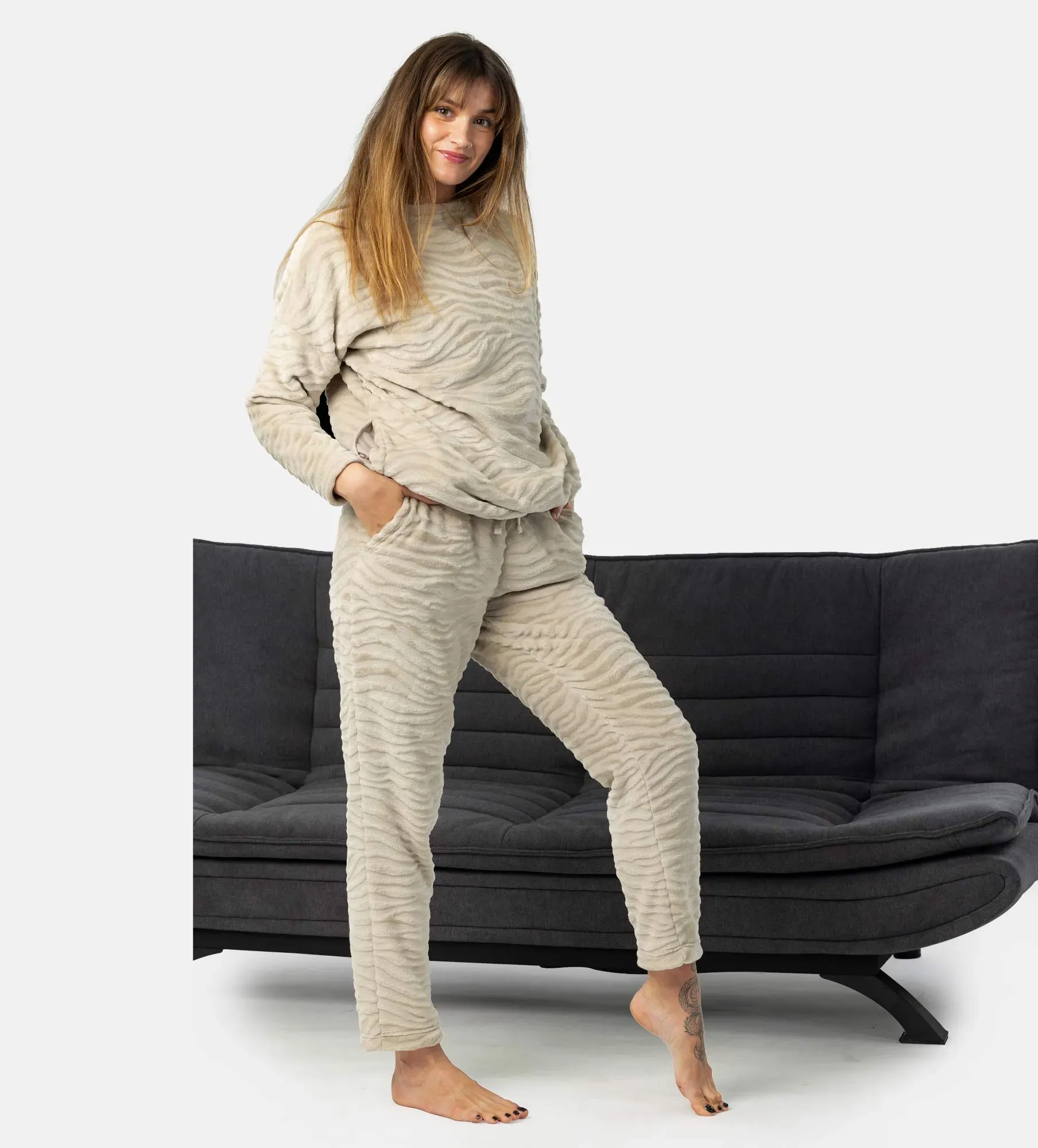 Pyjamas Lang für Damen - Nachtwäsche