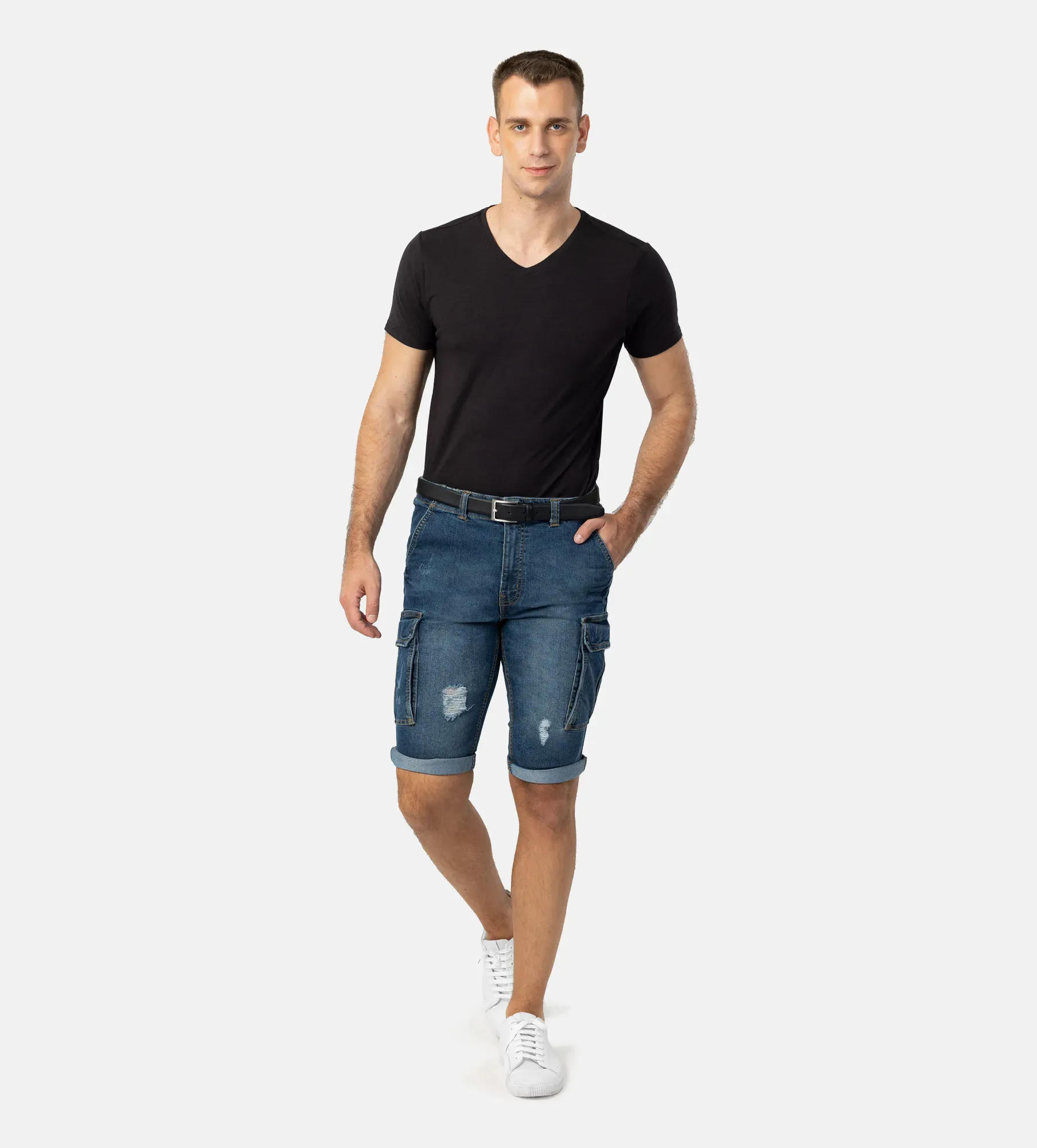 Kurze Hosen für Herren aus denim