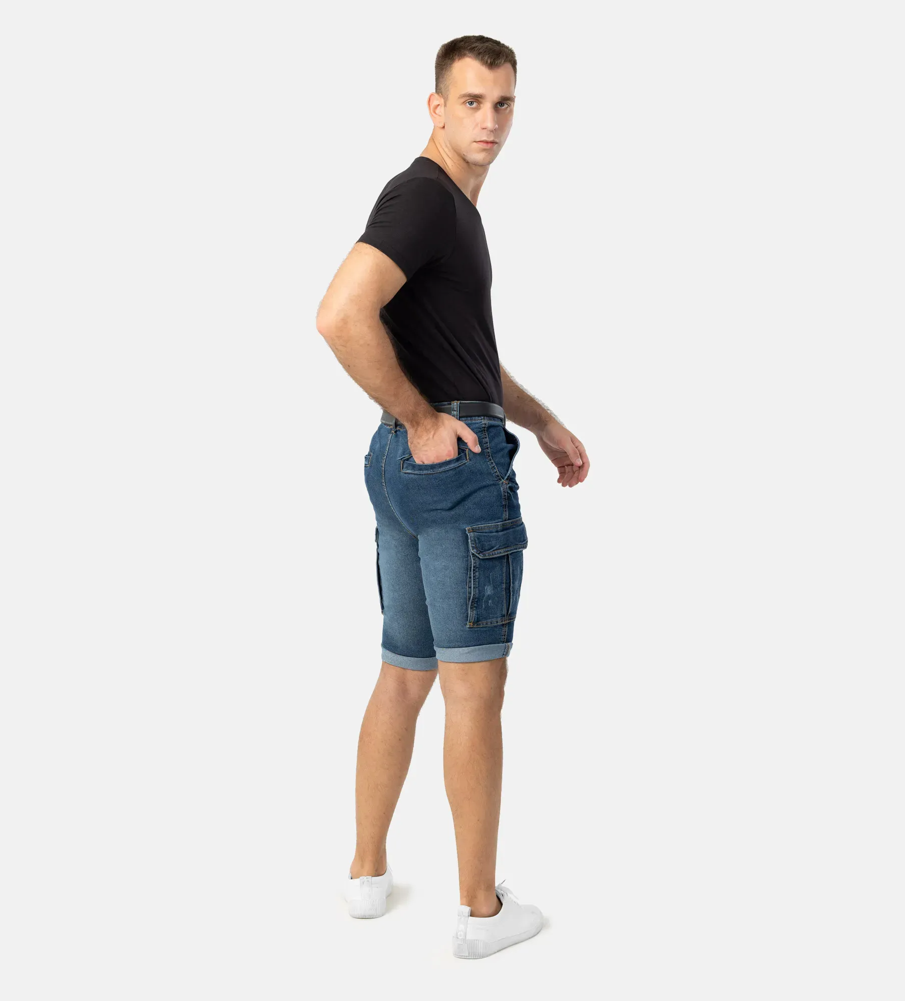 Kurze Hosen für Herren aus denim