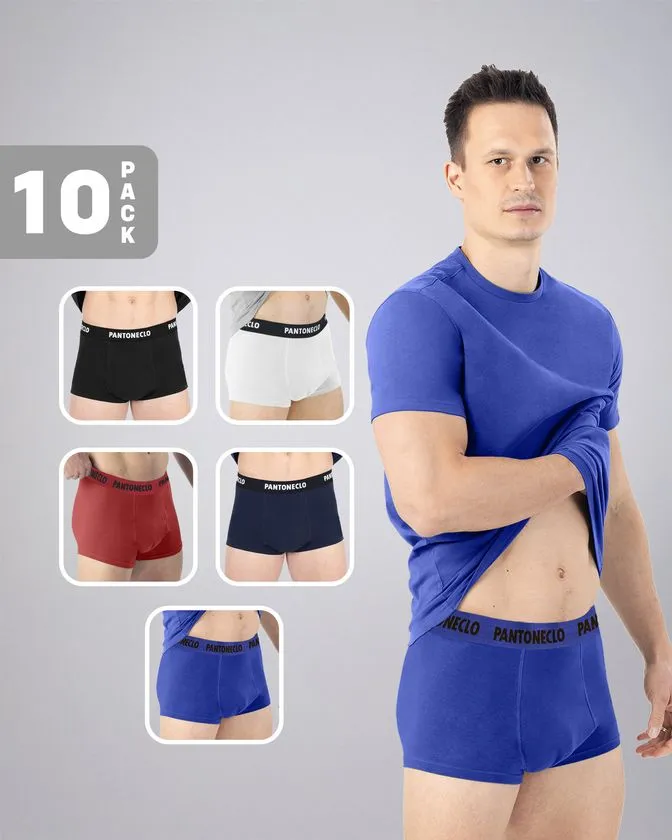 Unterwäsche Boxershorts für Herren - 10 Stück