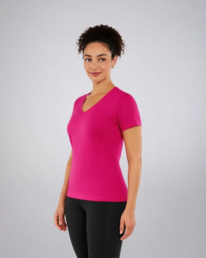 Kurzen Ärmeln T-shirt für Damen mit Print