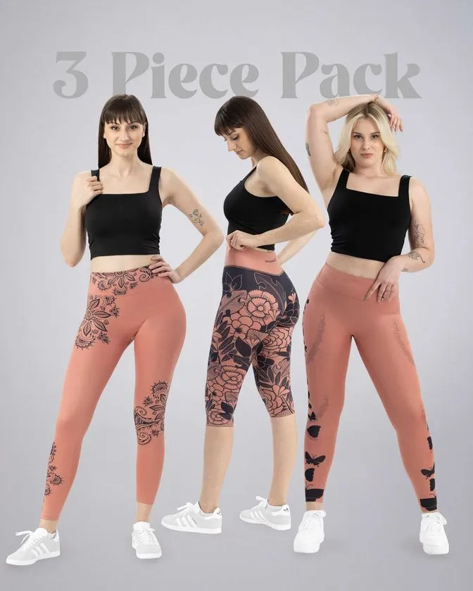 Leggings für Damen - 3 Stück