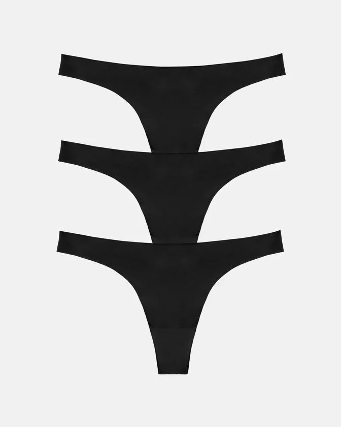 Damen Brazilian-Slip aus Nylon und Elastan – 3er-Pack