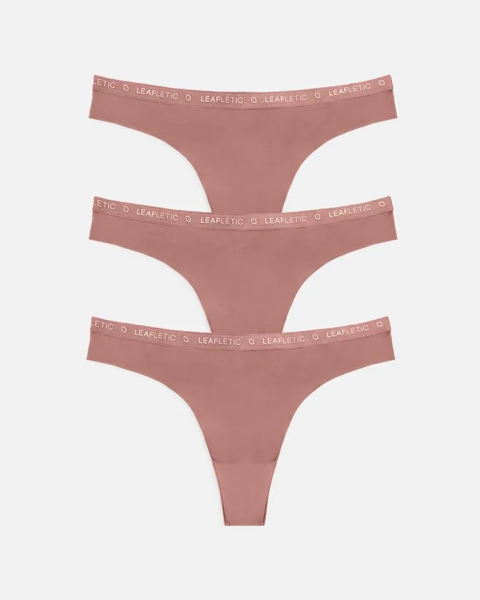 Damen Brazilian-Slip aus Nylon und Elastan – 3er-Pack