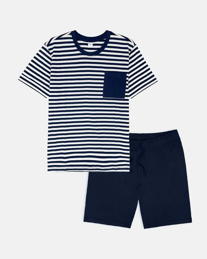 Pyjamas Kurz für Herren - Nachtwäsche