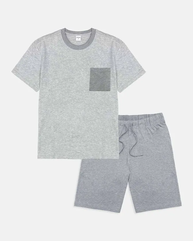Pyjamas Kurz für Herren - Nachtwäsche