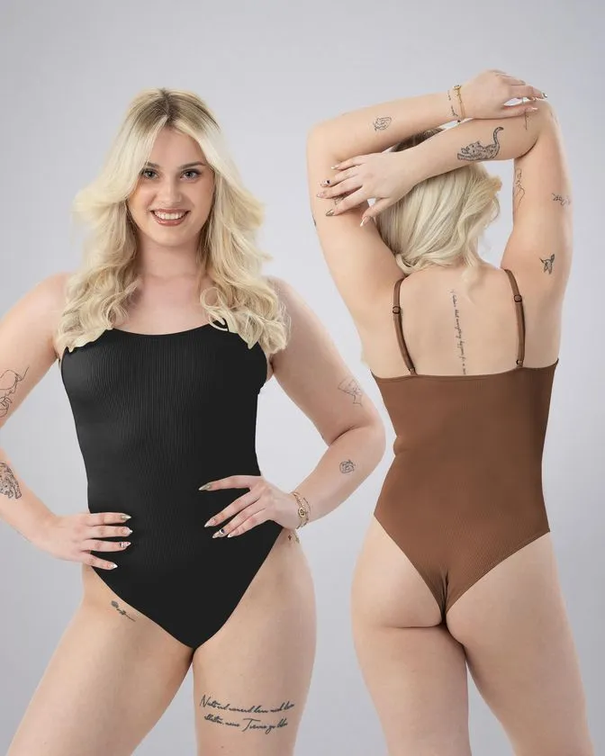 Shapewear Bodys für Damen - 2 Stück