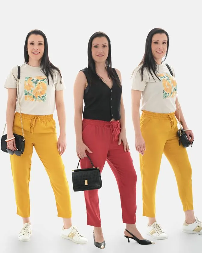 Pyjamahose für Damen - 3 Stück
